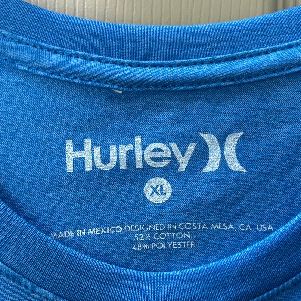 NWT Hurley Gradient One & Only Men’s Graphic Tee Shirt Modern Fit Size XL - Picture 7 of 12